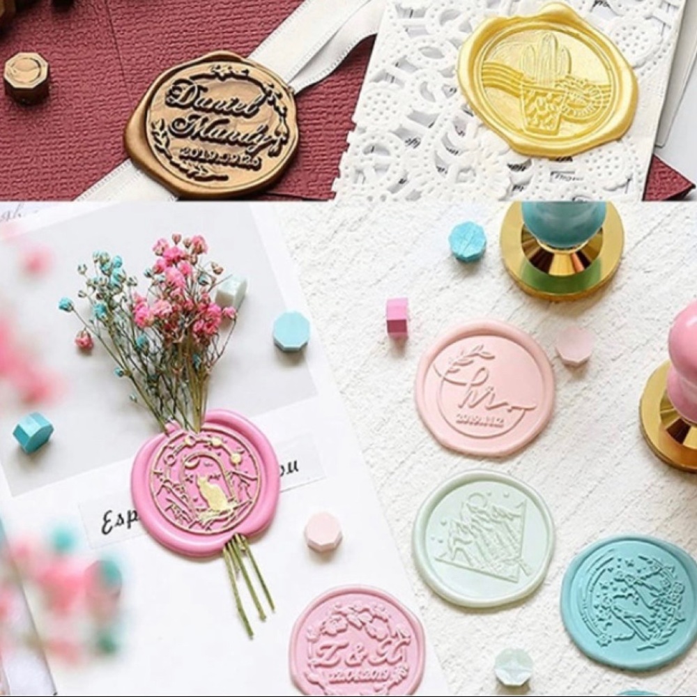 Wax Beads,Wax Seal, Sealing Wax,Wax Stamp,Invitation Wax Pellets,Metallic Wax
